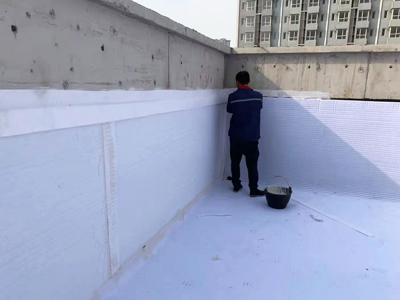 防護虹吸排水收集系統施工現場